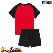 Camisa de Futebol Stade Rennais Equipamento Principal Infantil 2025-26 Manga Curta (+ Calças curtas)